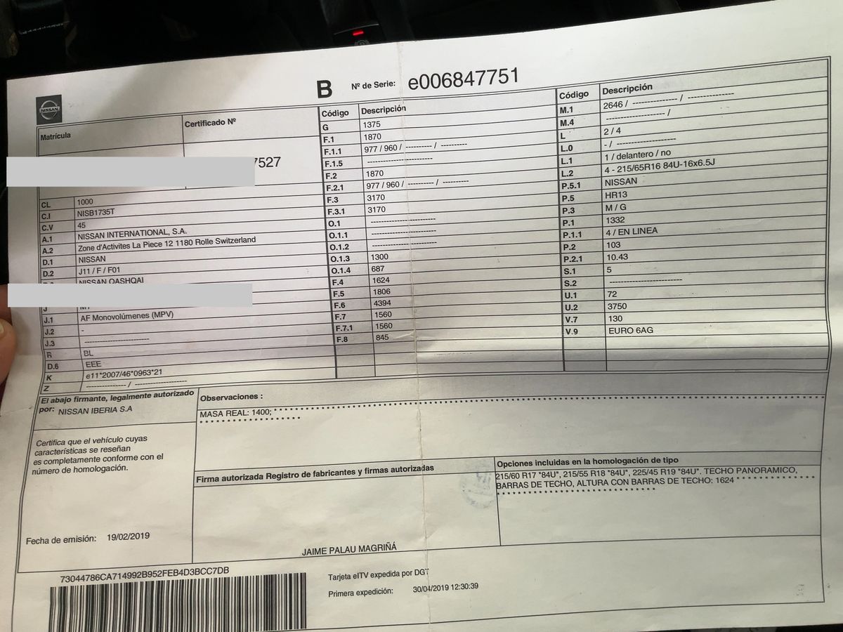 Nissan Qashqai d'occasion