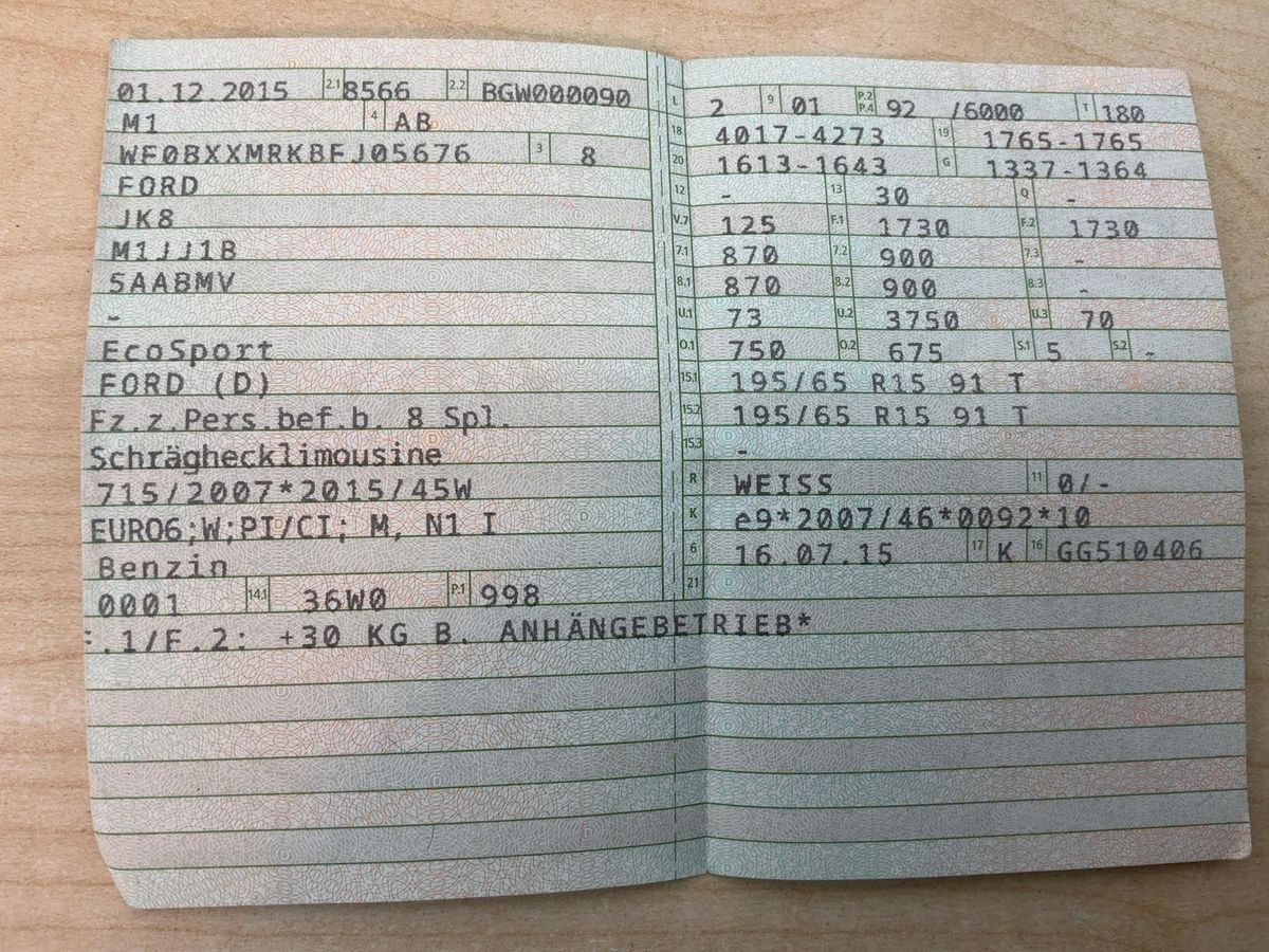 Ford EcoSport 1.0 EcoBoost Trend