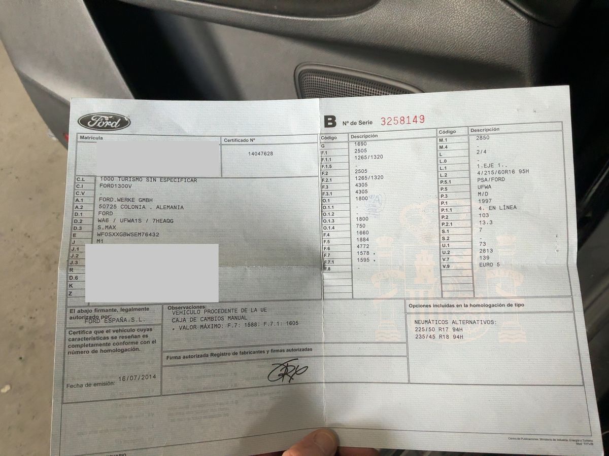 Ford S-Max d'occasion