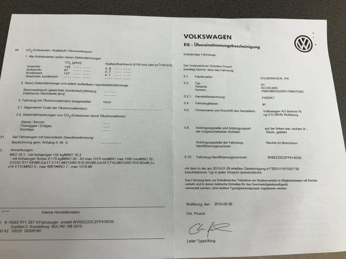 Volkswagen Passat d'occasion