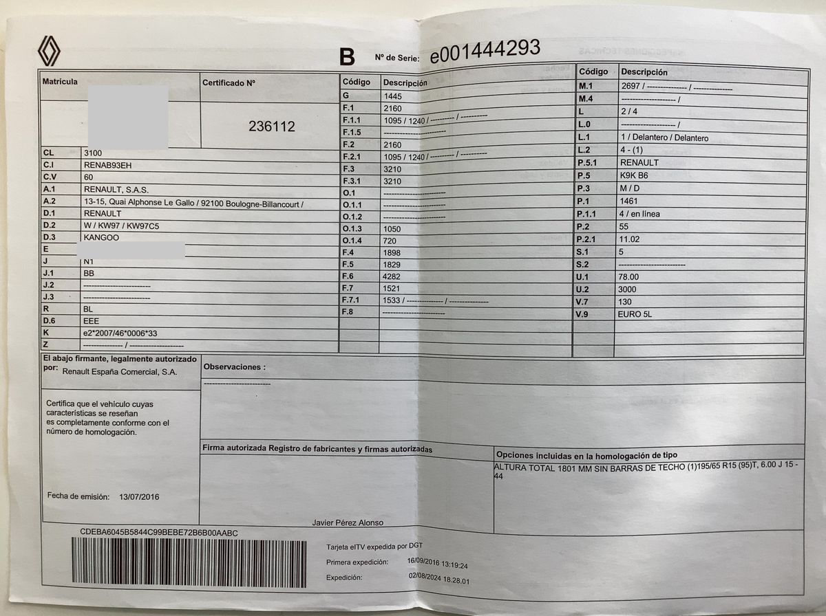 Renault Kangoo d'occasion
