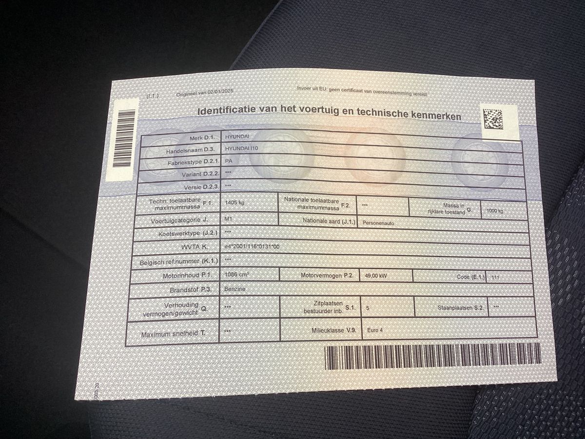 Hyundai i10 d'occasion