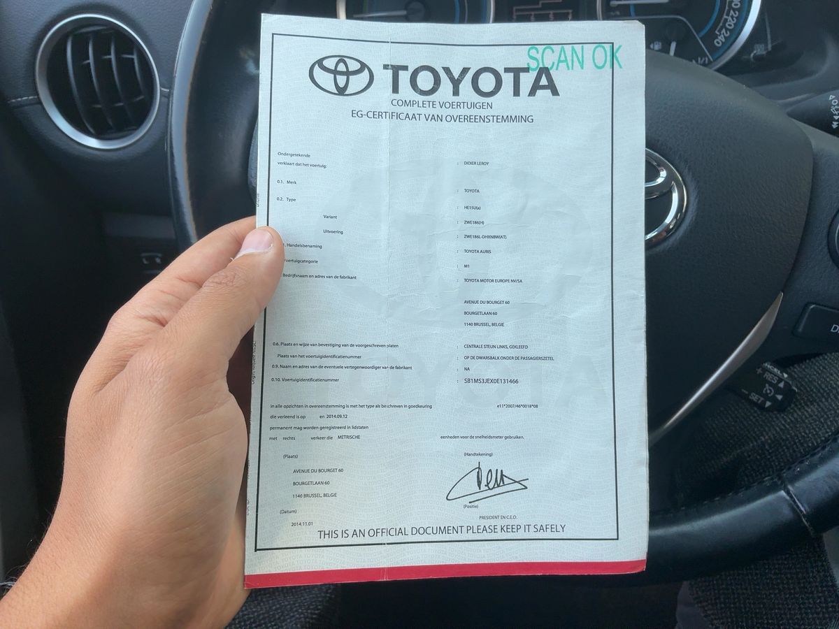Toyota Auris d'occasion