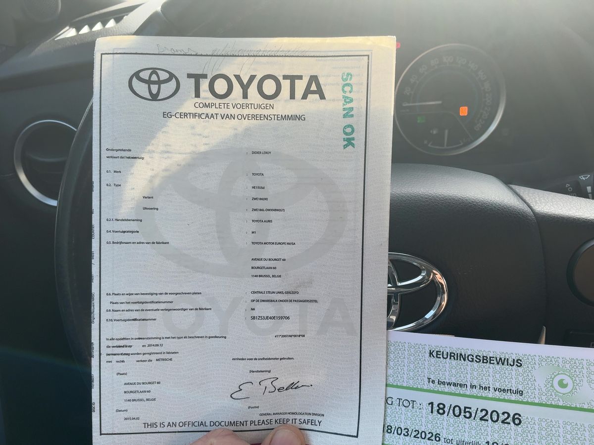 Toyota Auris d'occasion