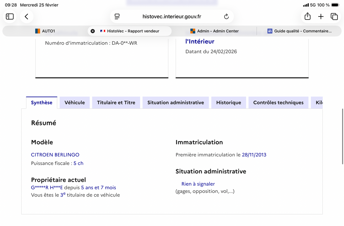Citroen Berlingo d'occasion