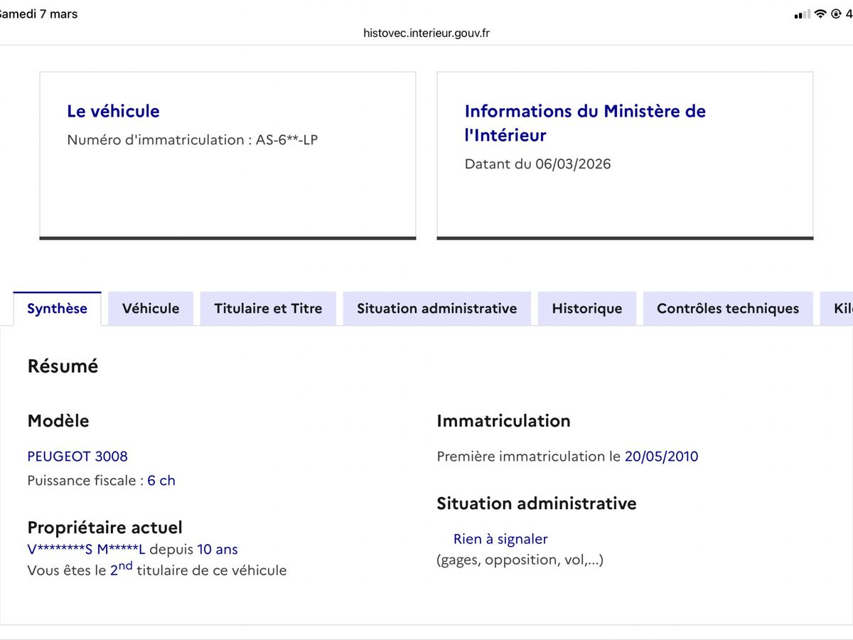 Peugeot 3008 d'occasion