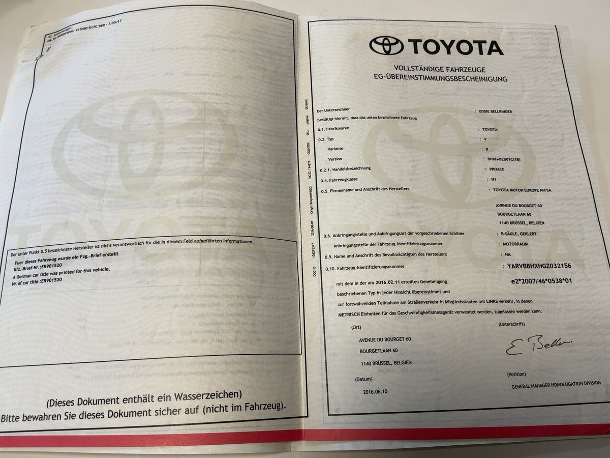 Toyota ProAce d'occasion