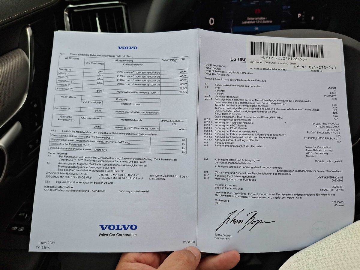 Volvo S90 d'occasion