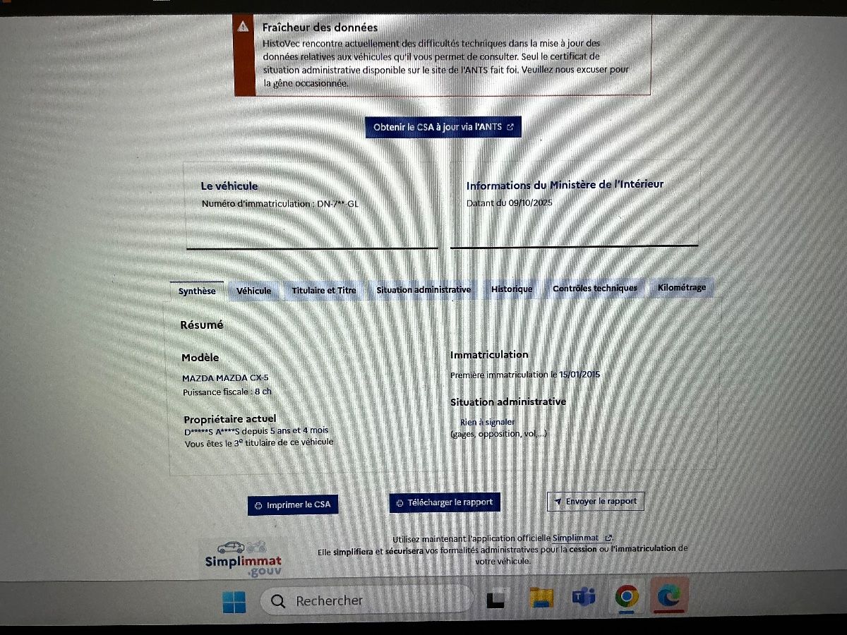 Mazda CX-5 d'occasion