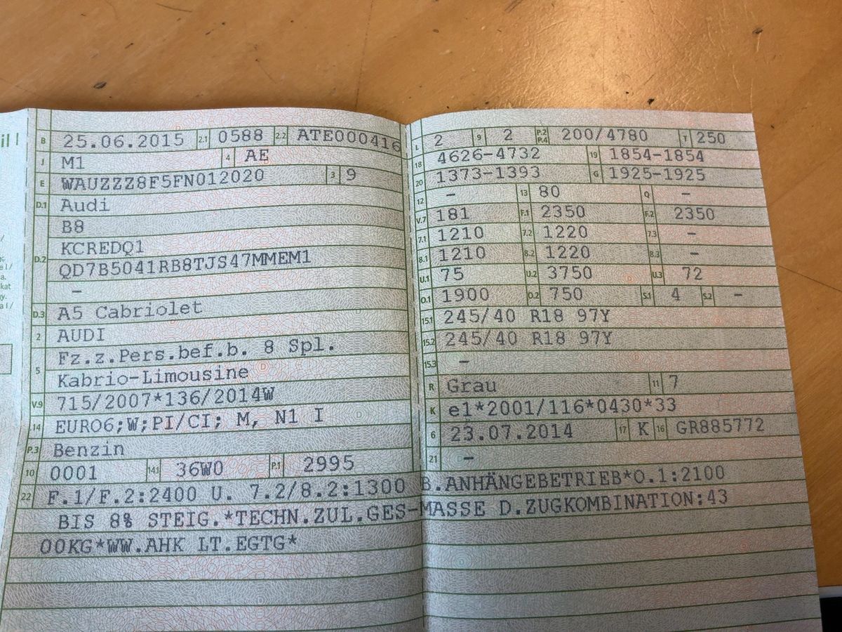 Audi A5 3.0 V6 TFSI quattro