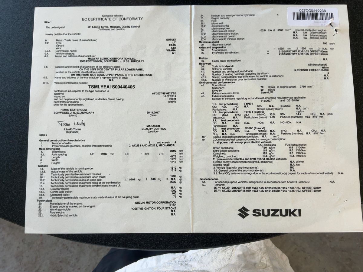 Suzuki Vitara d'occasion