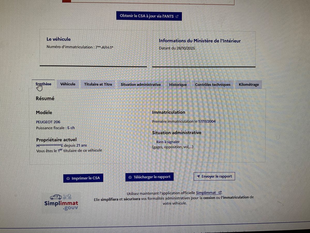 Peugeot 206 1.4 XS Clim