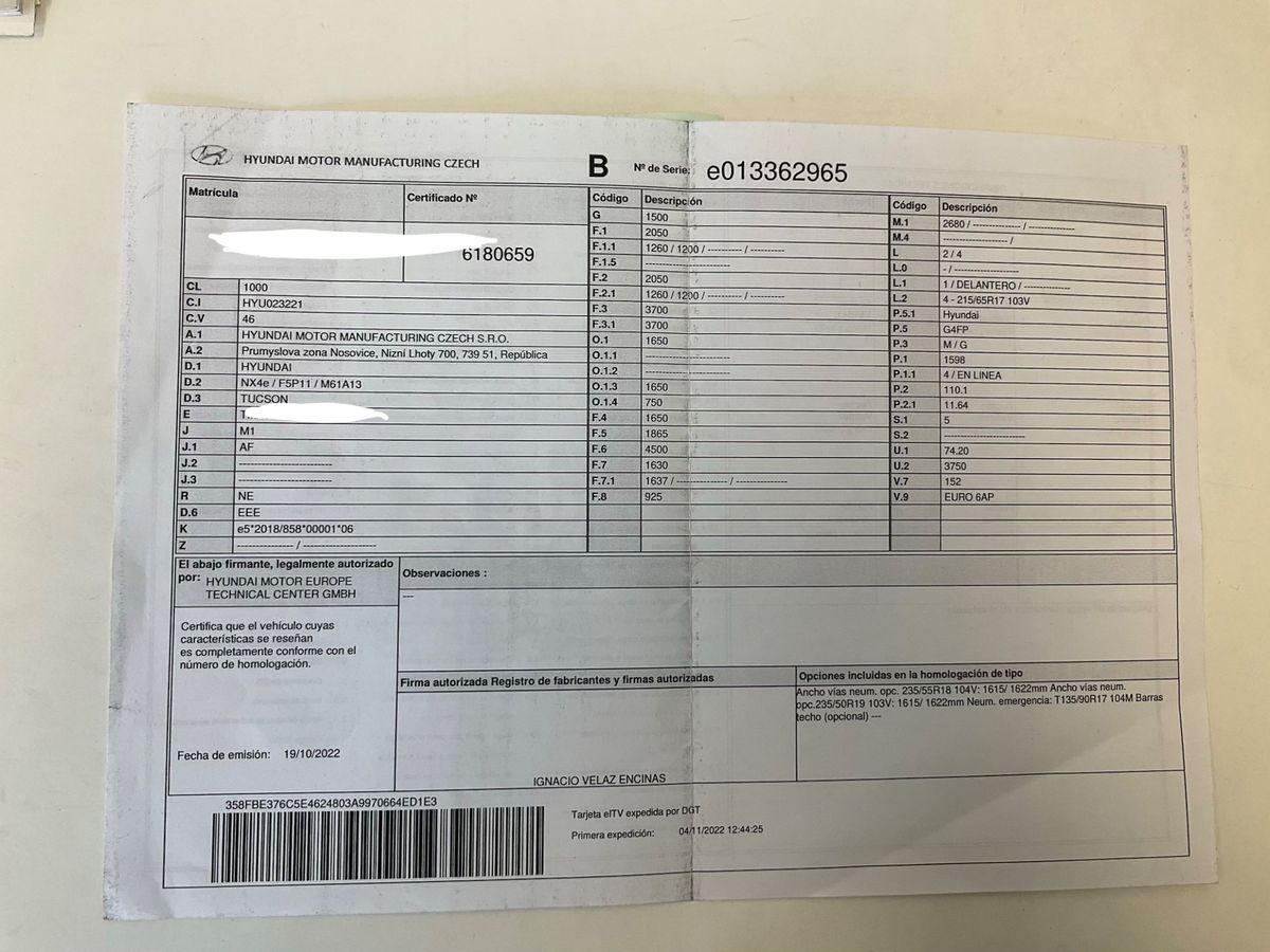 Hyundai Tucson d'occasion