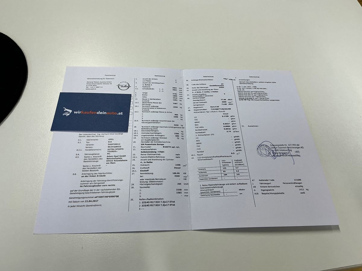 Opel Astra d'occasion