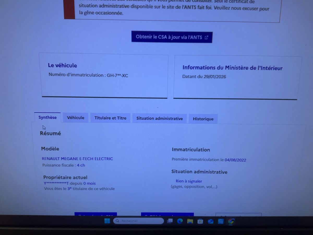 Renault Megane d'occasion