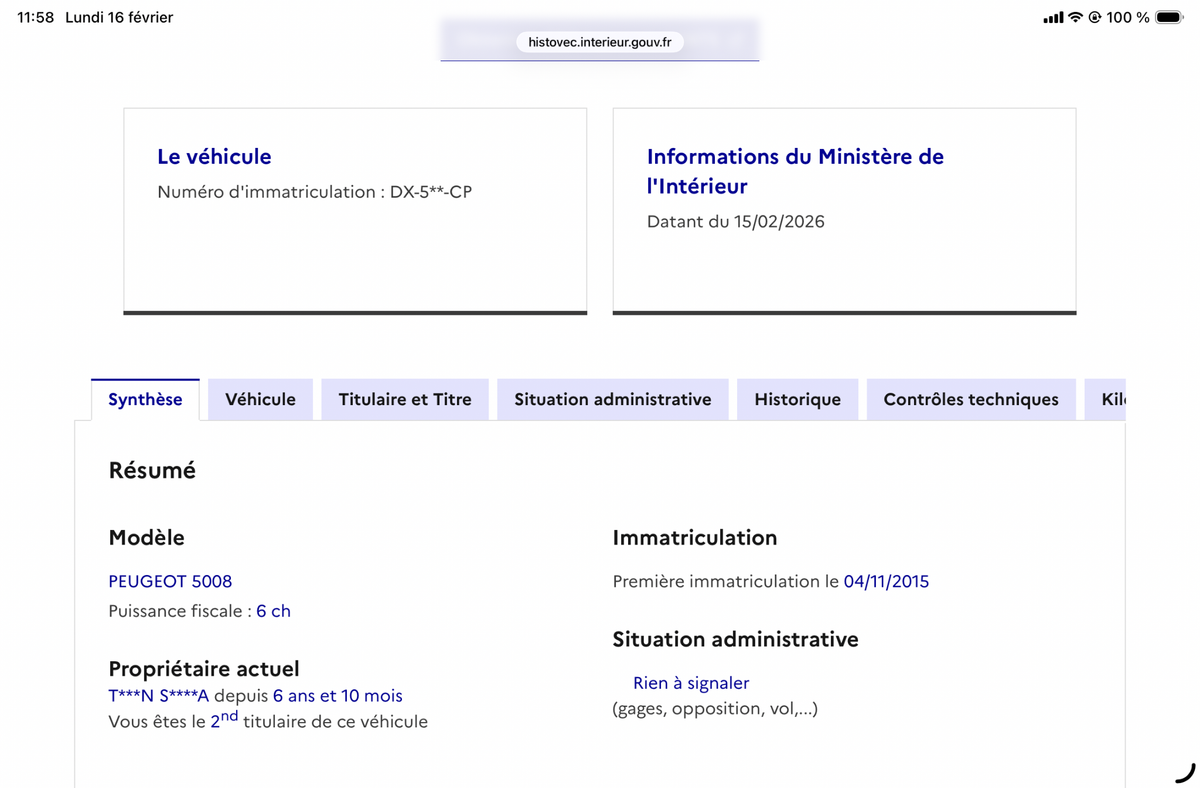 Peugeot 5008 d'occasion
