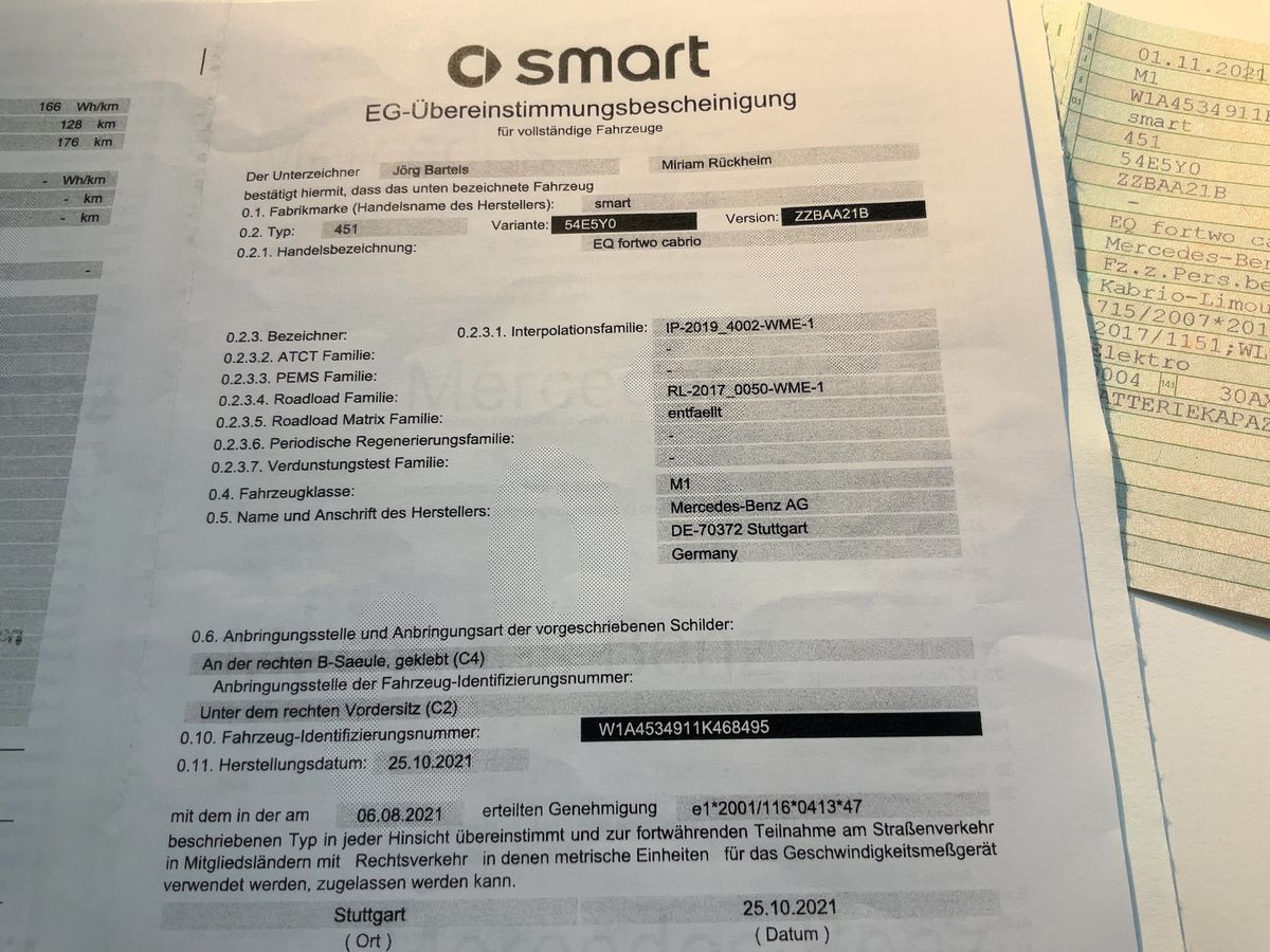 Smart fortwo d'occasion