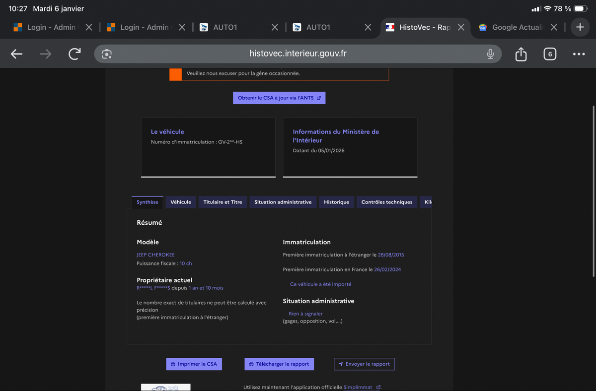 Jeep Cherokee d'occasion