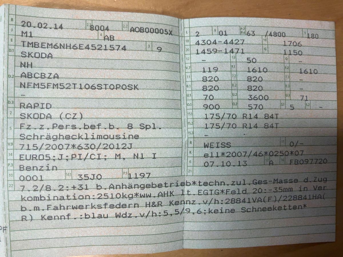 Skoda Rapid d'occasion