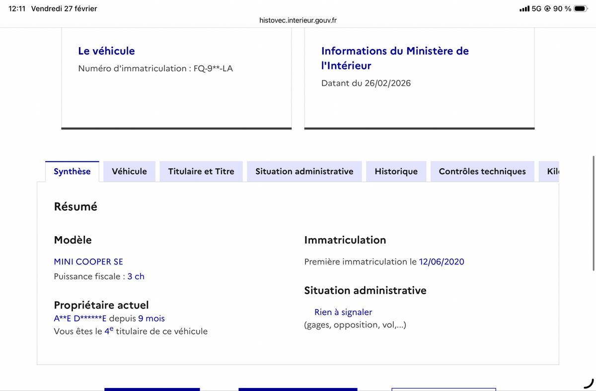 MINI Cooper d'occasion