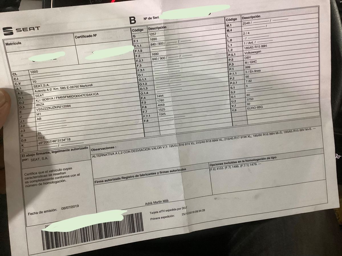 Seat Ibiza 1.0 TGI Style Plus