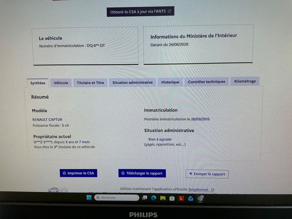 Renault Captur d'occasion