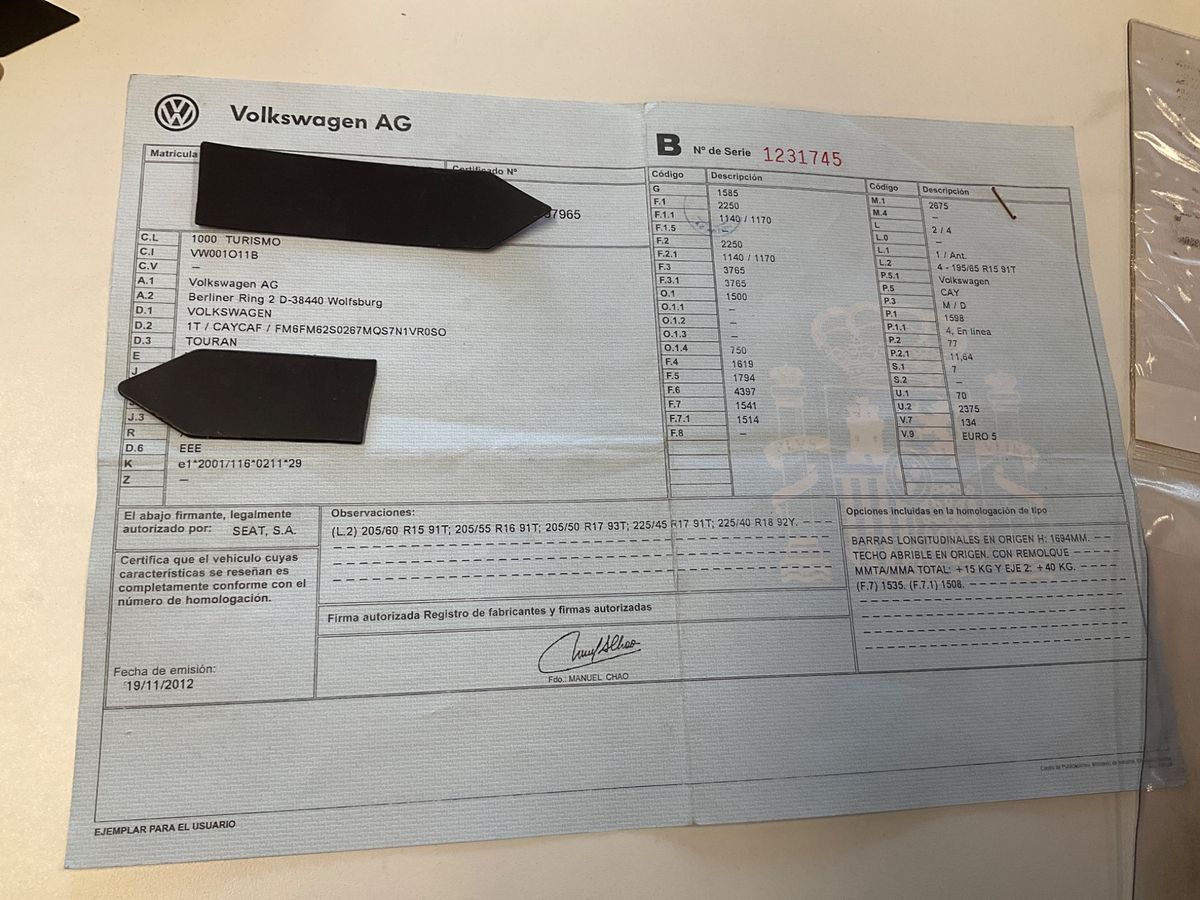 Volkswagen Touran d'occasion