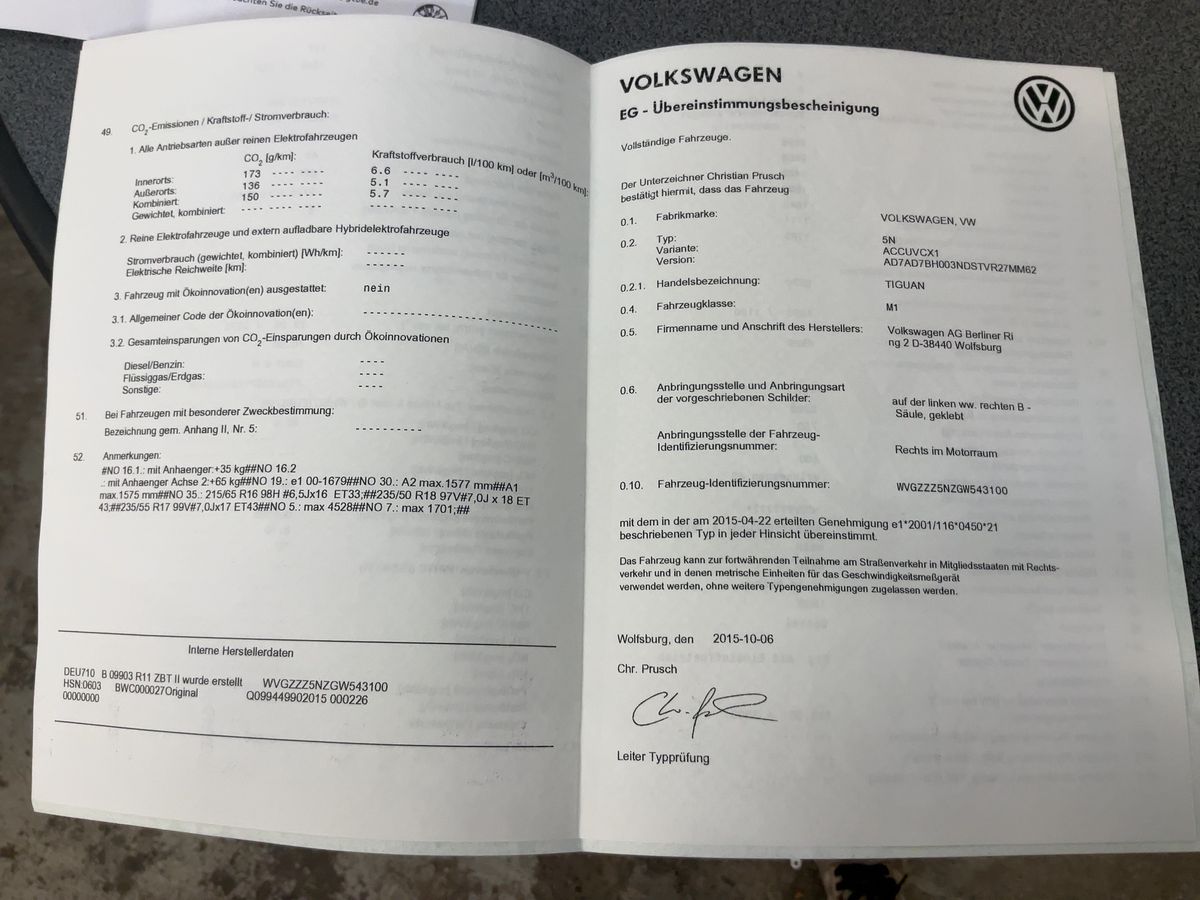 Volkswagen Tiguan d'occasion