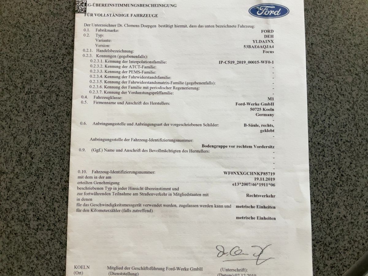 Ford Focus d'occasion