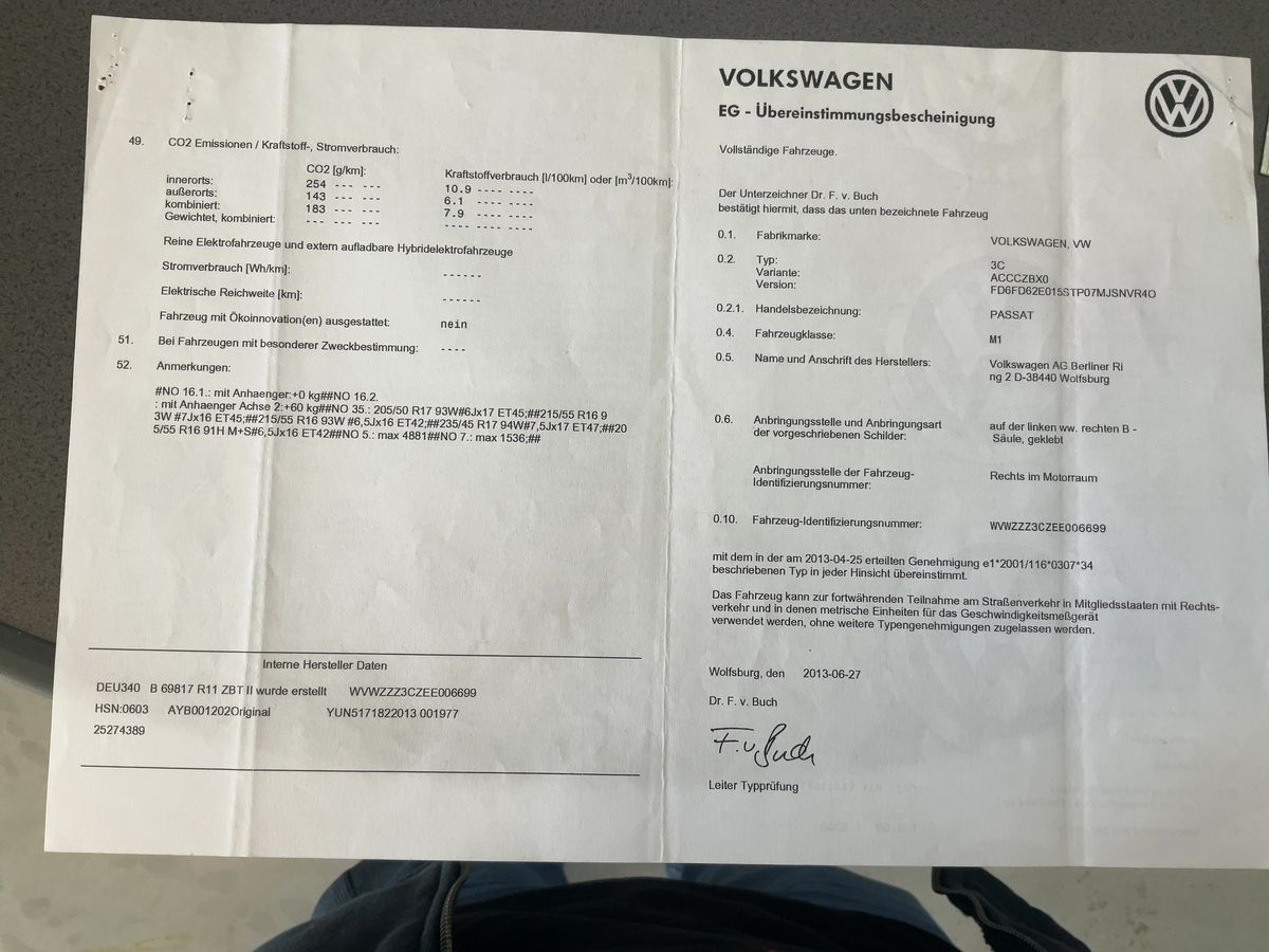 Volkswagen Passat d'occasion