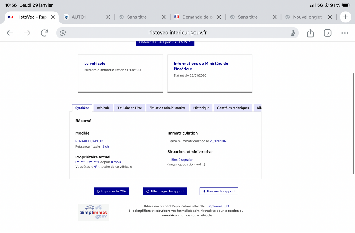Renault Captur d'occasion