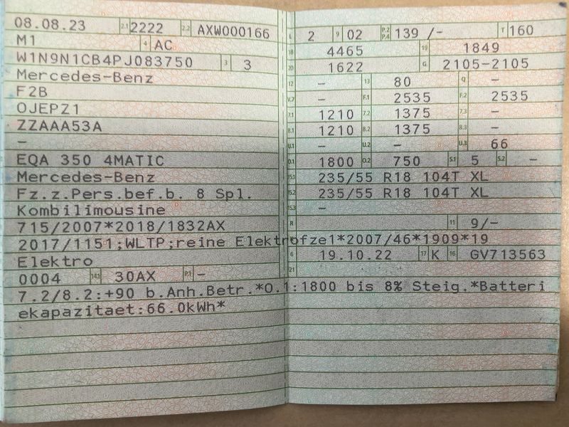 Mercedes-Benz EQA 350 4Matic AMG Line — zdjęcie 15