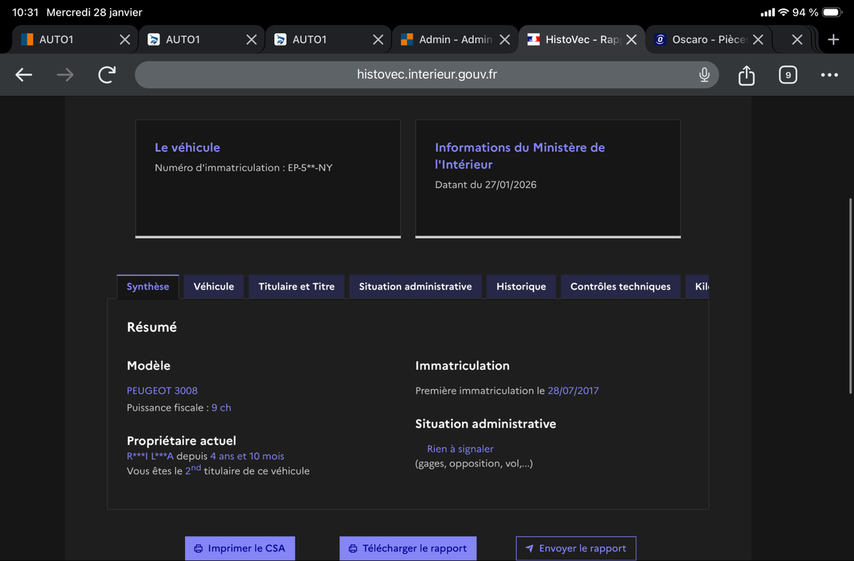 Peugeot 3008 d'occasion