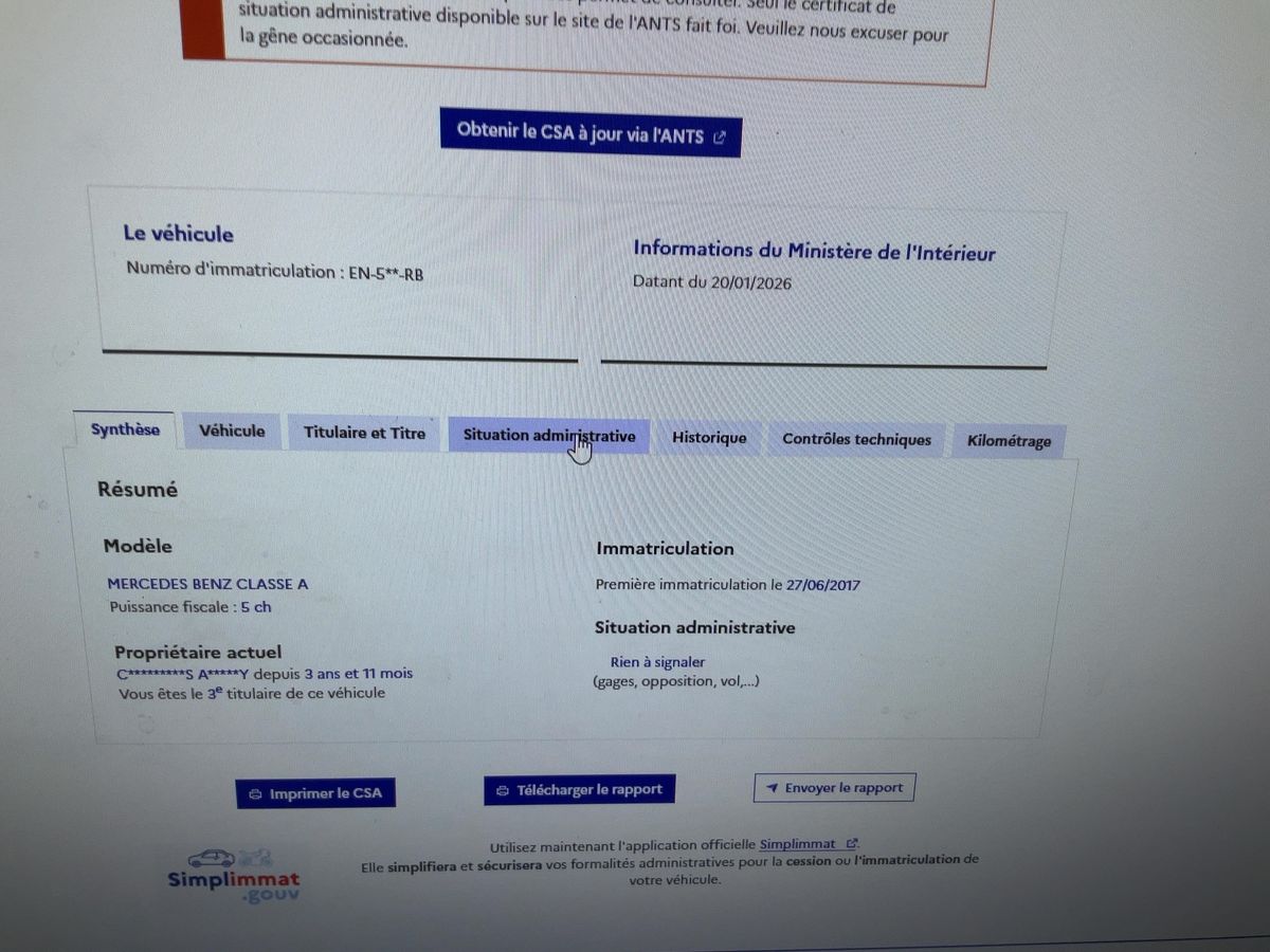 Mercedes-Benz A-Klasse d'occasion