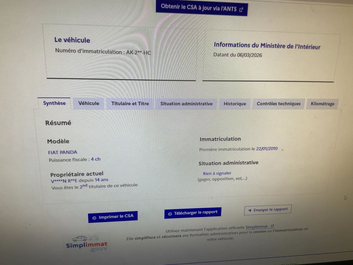 Fiat Panda d'occasion