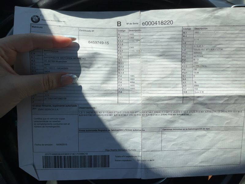 BMW 6er 640d 2015 – снимка 21