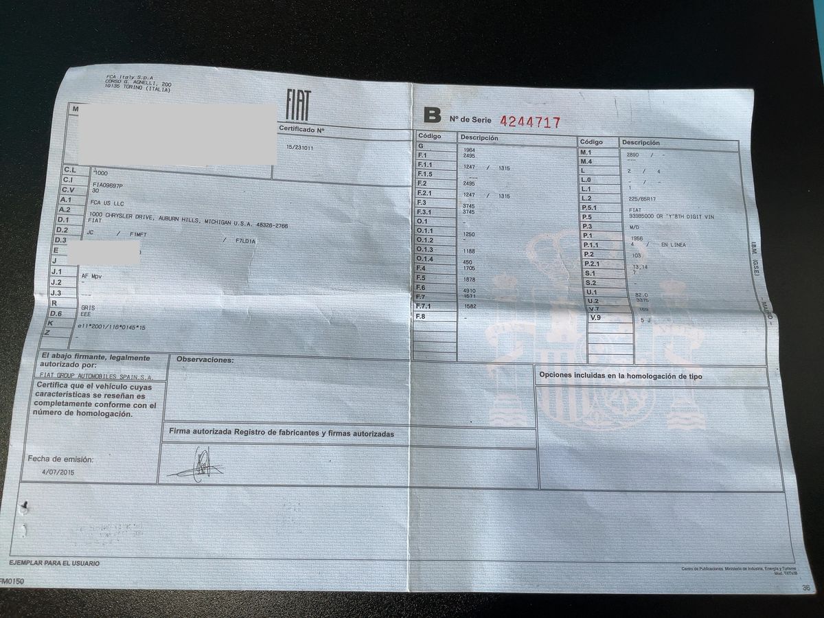 Fiat Freemont d'occasion