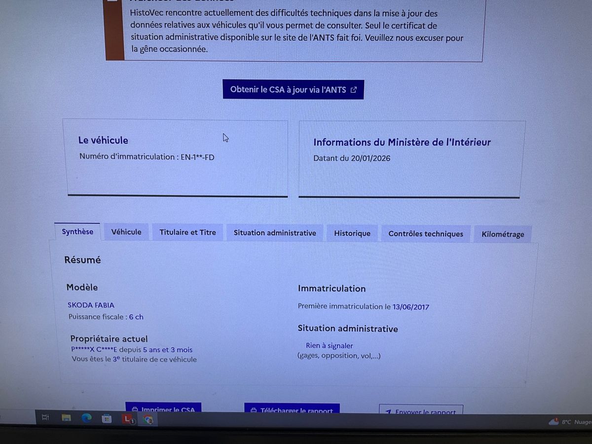 Skoda Fabia d'occasion