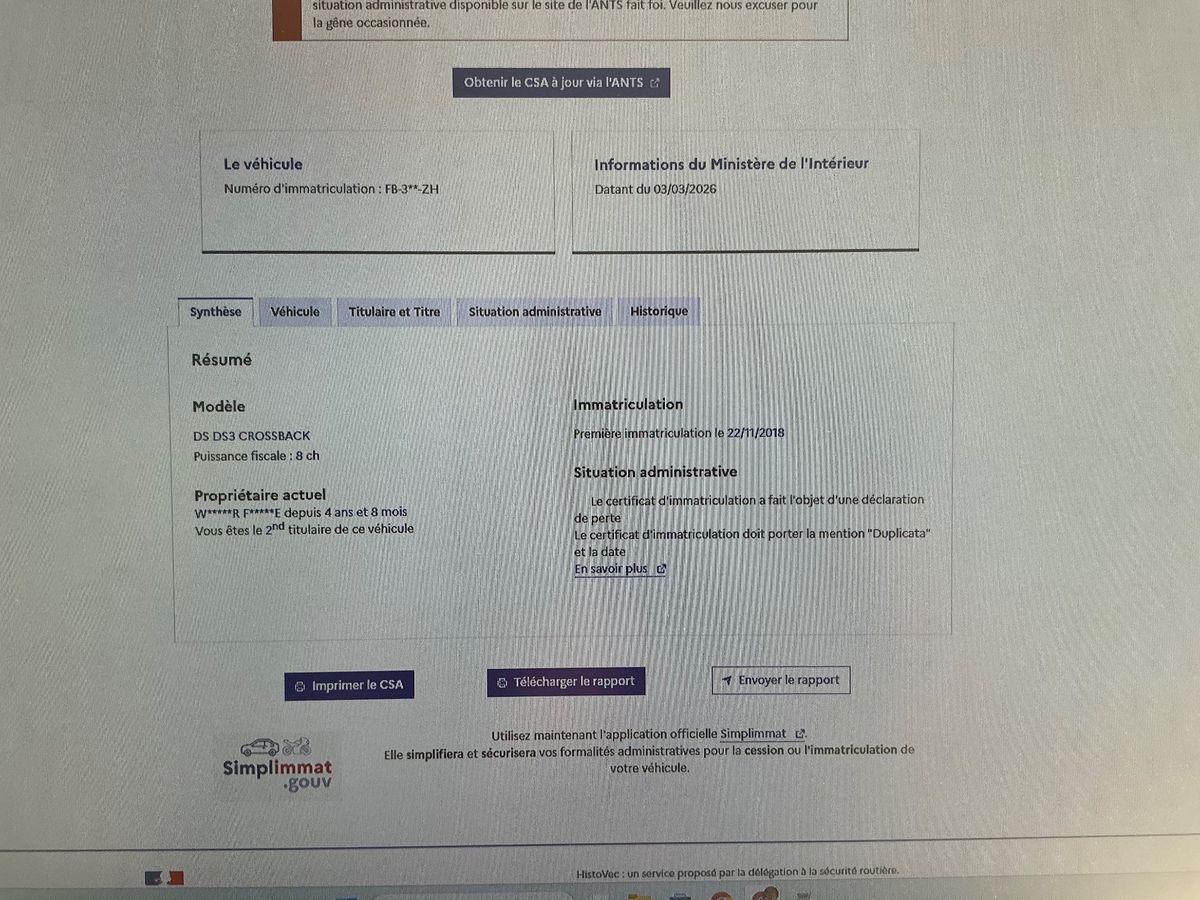 DS Automobiles d'occasion