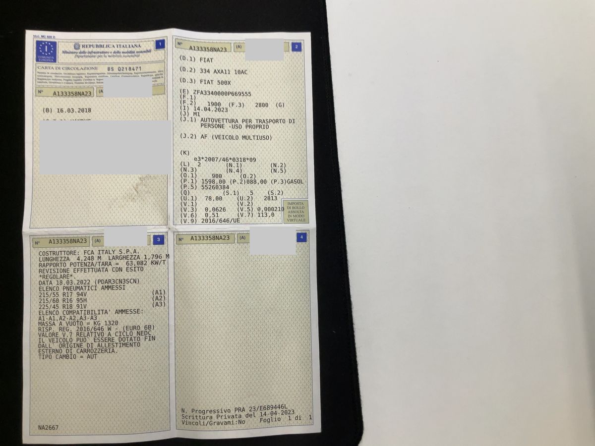 Fiat 500X d'occasion