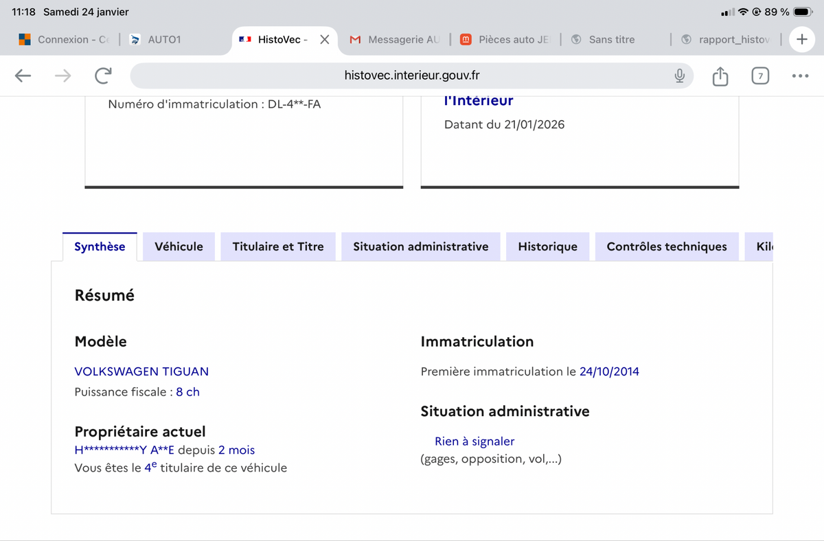 Volkswagen Tiguan d'occasion