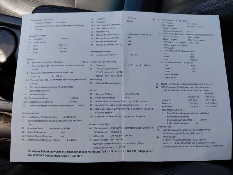 Kia Optima 1.7 CRDi Spirit — zdjęcie 18