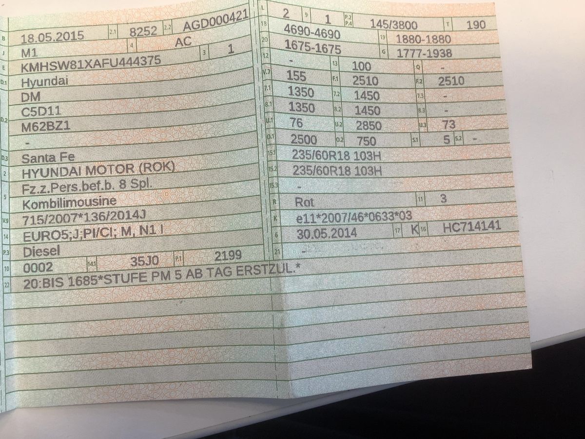 Hyundai Santa d'occasion