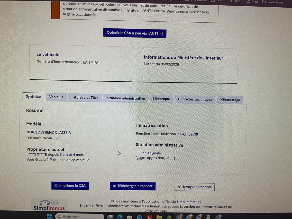 Mercedes-Benz A-Klasse d'occasion