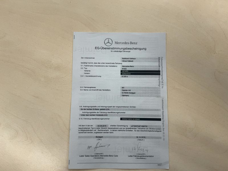 Mercedes-Benz E-Klasse E 220 d Avantgarde — zdjęcie 16