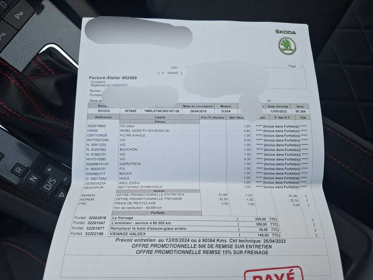 Skoda Octavia 2.0 TDI RS 4x4