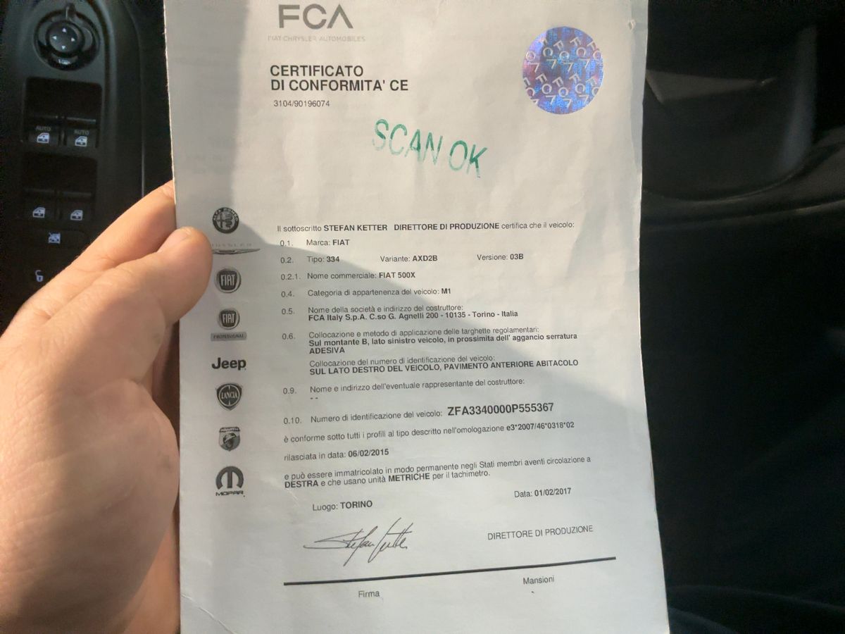 Fiat 500X d'occasion