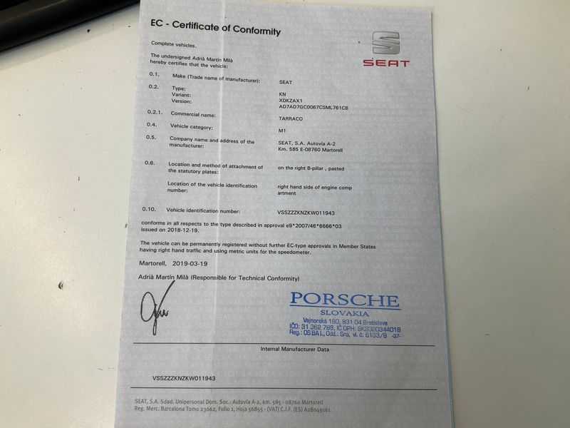 Seat Tarraco 2.0 TSI Xcellence 4Drive — zdjęcie 16