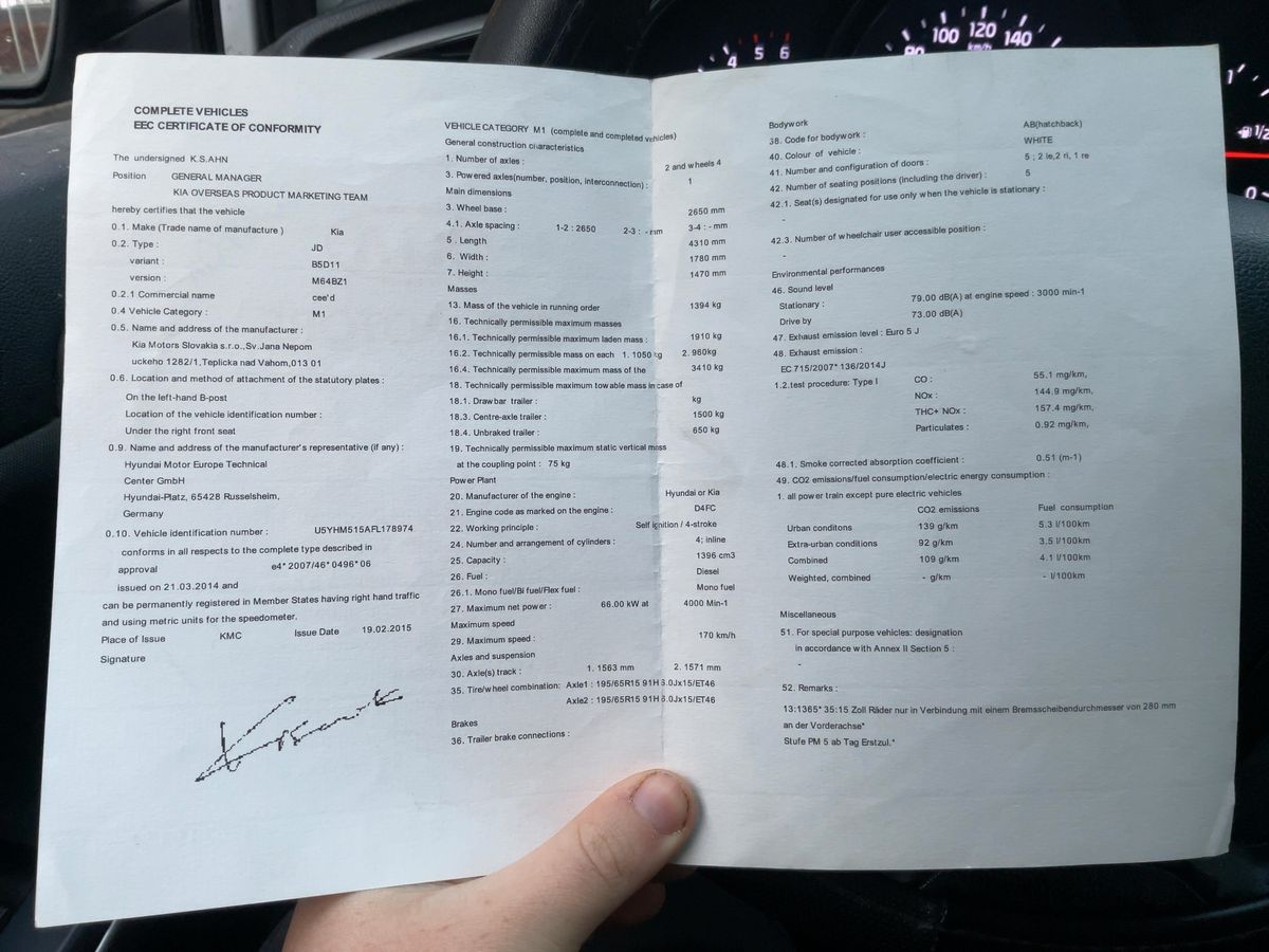 Kia cee'd d'occasion