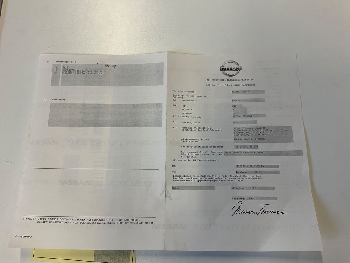 Nissan Qashqai 2.0 Acenta 4x4